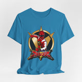 Abaranger Red Tee Custom Graphic Art Cosplay Shirts Rangers Retro Vintage 90s