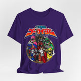 Gokaiger Team Tee Custom Graphic Art Cosplay Shirts Rangers Retro Vintage 90s