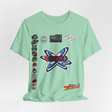 Boonboomger Champion Tee Custom Graphic Art Cosplay Shirts Rangers Retro Vintage 90s