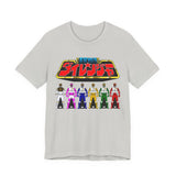 Dairanger keys Tee Super Sentai T Shirt Custom Graphic Art Cosplay Shirts Rangers Retro Vintage 90s
