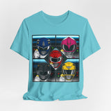 Rangers Zord Tee Super Sentai T Shirt Custom Graphic Art Cosplay Shirts Rangers Retro Vintage 90s