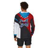 Boonboomger Red Champion Hoodie (Full Print) Lightweight, Breathable, workout, pull over, fitness Hoodie Super Sentai Custom