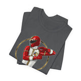 Dairanger Red Tee Super Sentai T Shirt Custom Graphic Art Cosplay Shirts Rangers Retro Vintage 90s