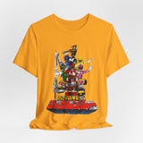 Zyuranger Mecha Tee Custom Graphic Art Cosplay Shirts Rangers Retro Vintage 90s