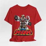 Dairanger Kiba Warrior Tee Custom Graphic Art Cosplay Shirts Rangers Retro Vintage 90s