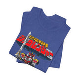 Daizyujin Tee Super Sentai T Shirt Custom Graphic Art Cosplay Shirts Rangers Retro Vintage 90s