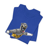 Kyoryuger Kyoryu Grey Tee Super Sentai T Shirt Custom Graphic Art Cosplay Shirts Rangers Retro Vintage 90s