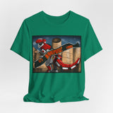 Red Tyrannosaurus Megazord Jurassic Tee Super Sentai T Shirt Custom Graphic Art Cosplay Shirts Rangers Retro Vintage 90s