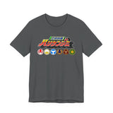 Hurricaneger Team Tee Super Sentai T Shirt Custom Graphic Art Cosplay Shirts Rangers Retro Vintage 90s