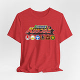 Hurricaneger Team Tee Super Sentai T Shirt Custom Graphic Art Cosplay Shirts Rangers Retro Vintage 90s