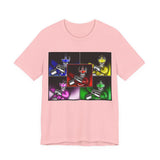 TimeRangers Tee Custom Graphic Art Cosplay Shirts Rangers Retro Vintage 90s