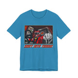 Shift Into Turbo Tee Custom Graphic Art Cosplay Shirts Rangers Retro Vintage 90s