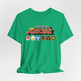 Hurricaneger Team Tee Super Sentai T Shirt Custom Graphic Art Cosplay Shirts Rangers Retro Vintage 90s
