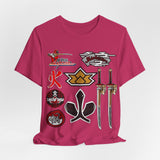 Shinkenger Shiba Red Tee Super Sentai T Shirt Custom Graphic Art Cosplay Shirts Rangers Retro Vintage 90s Tee