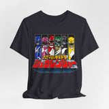 Zyuranger Tee Custom Graphic Art Cosplay Shirts Rangers Retro Vintage 90s