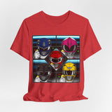 Rangers Zord Tee Super Sentai T Shirt Custom Graphic Art Cosplay Shirts Rangers Retro Vintage 90s