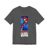 Red Ranger Corner Box Tee Super Sentai T Shirt Custom Graphic Art Cosplay Shirts Rangers Retro Vintage 90s