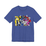 Once a Ranger Tee Super Sentai T Shirt Custom Graphic Art Cosplay Shirts Rangers Retro Vintage 90s