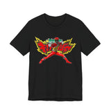 Kyoryuger Dino Red Tee Super Sentai T Shirt Custom Graphic Art Cosplay Shirts Rangers Retro Vintage 90s