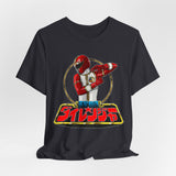 Dairanger Red Tee Super Sentai T Shirt Custom Graphic Art Cosplay Shirts Rangers Retro Vintage 90s