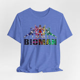 Bioman Tee Custom Graphic Art Cosplay Shirts Rangers Retro Vintage 90s
