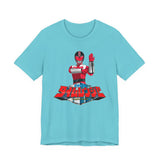 Timeranger Pink Tee Custom Graphic Art Cosplay Shirts Rangers Retro Vintage 90s