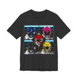 Rangers Zord Tee Super Sentai T Shirt Custom Graphic Art Cosplay Shirts Rangers Retro Vintage 90s