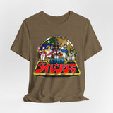 Dairanger Tee Super Sentai T Shirt Custom Graphic Art Cosplay Shirts Rangers Retro Vintage 90s