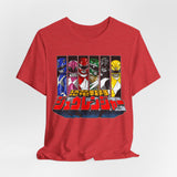 Zyuranger Tee Custom Graphic Art Cosplay Shirts Rangers Retro Vintage 90s