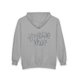 Howling Wolf Full Zip Hoodie Custom Graphic Art Cosplay Shirts Rangers Retro Vintage 90s