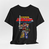 Daizyujin Tee Super Sentai T Shirt Custom Graphic Art Cosplay Shirts Rangers Retro Vintage 90s