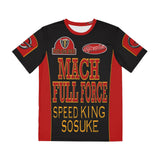 Go-Onger Red Tee (Full Print) Super Sentai T Shirt Custom Graphic Art Cosplay Shirts Power Rangers Retro Vintage 90s