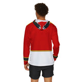 Goseiger Red Ranger Hoodie (Full Print) Super Sentai Custom Lightweight, Breathable, Workout, Pull over, Fitness, Retro