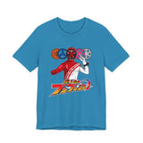 Boonboomger Red Tee Custom Graphic Art Cosplay Shirts Rangers Retro Vintage 90s