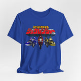 Zyuranger Bikes Tee Super Sentai T Shirt Custom Graphic Art Cosplay Shirts Power Rangers Retro Vintage 90s