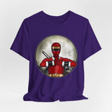 Kakuranger Red Super Sentai T Shirt Custom Graphic Art Cosplay Shirts Rangers Retro Vintage 90s Tee