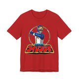 Blue Dairanger Tee  Custom Graphic Art Cosplay Shirts Rangers Retro Vintage 90s