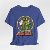 Hurricaneger Green Tee Super Sentai T Shirt Custom Graphic Art Cosplay Shirts Rangers Retro Vintage 90s