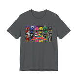 Gokaiger Roll Call Tee Custom Graphic Art Cosplay Shirts Rangers Retro Vintage 90s