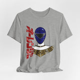 Ohranger Blue Tee Super Sentai T Shirt Custom Graphic Art Cosplay Shirts Rangers Retro Vintage 90s