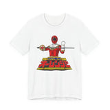 OhRanger Red Tee  Custom Graphic Art Cosplay Shirts Rangers Retro Vintage 90s