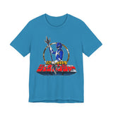 Tricera Ranger Tee Super Sentai T Shirt Custom Graphic Art Cosplay Shirts Rangers Retro Vintage 90s