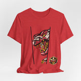 Abaranger Red Ranger Tee Custom Graphic Art Cosplay Shirts Rangers Retro Vintage 90s