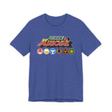 Hurricaneger Team Tee Super Sentai T Shirt Custom Graphic Art Cosplay Shirts Rangers Retro Vintage 90s