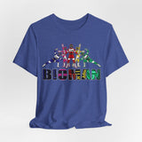 Bioman Tee Custom Graphic Art Cosplay Shirts Rangers Retro Vintage 90s