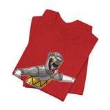 Kyoryuger Kyoryu Grey Tee Super Sentai T Shirt Custom Graphic Art Cosplay Shirts Rangers Retro Vintage 90s