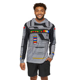 Space Sheriff Gavin Hoodie (Full Print) Super Sentai Custom Lightweight, Breathable, Workout, Pull over, Fitness, Retro