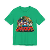 Dairanger Tee Super Sentai T Shirt Custom Graphic Art Cosplay Shirts Rangers Retro Vintage 90s