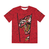 Abaranger Red Tee (Full Print) Super Sentai T Shirt Custom Graphic Art Cosplay Shirts Power Rangers Retro Vintage 90s