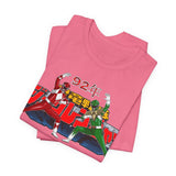 Zyuranger 1992 Tee Super Sentai T Shirt Custom Graphic Art Cosplay Shirts Rangers Retro Vintage 90s